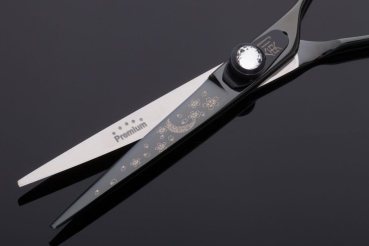 Mitzaki - DARK diamond in 5,5 oder 6,0 Zoll lieferbar , geschmiedete Klinge, perfekte Scliceschere, robuste Scherenblätter aus japanischem PREMIUM-Stahl, preislich unschlagbar, nur kurze Zeit reduziert